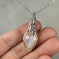 Sterling Silver Wire-Wrapped African Moonstone Pendant