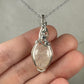 Sterling Silver Wire-Wrapped African Moonstone Pendant