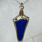 Lapis Lazuli Pendant Wire-Wrapped in 14k Goldfilled
