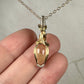 Wire-Wrapped Natural Gold Rutilated Quartz Pendant in 14k Gold-Fill Sterling Silver