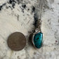 Parrot Wing Chrysocolla from Mexico Wrapped in Sterling Silver Wire