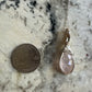 Rose Quartz Pendant Wrapped in Sterling Silver and 14k Goldfilled Wire