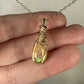 Natural Ethiopian Opal Pendant Wire-Wrapped in 14k Goldfill