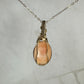 Vintage Carved Shell Cameo of Woman Pendant Wire-Wrapped in 14k Goldfill