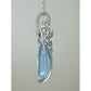 Wire-Wrapped Aquamarine Pendant in Sterling Silver Wire