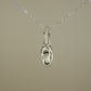 Green Tourmaline Pendant Wire-Wrapped in Sterling Silver