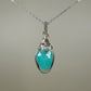 Wire-Wrapped Rosecut Amazonite Pendant in Sterling Silver