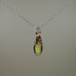 Ethiopian Opal Pendant Wire-Wrapped in Sterling Silver and 14k Goldfill